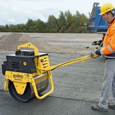 Ride-on roller hire in London